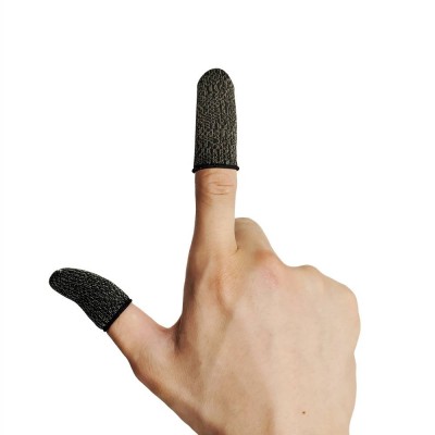 Touchscreen Finger Cots Fingertips Finger Gloves For Playing Game